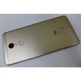 9成新~紅米 Redmi 5~小米智慧型手機 公司貨/5.7吋/八核心/1300萬/雙卡雙待/指紋辨識/32GB/金色