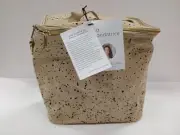 NEW SoYoung Nourish Linen Insulated Block Confetti Lunch Poche Built to Last!
