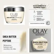 OLAY REGENERIST SHEA BUTTER + PEPTIDE 24 FACE MOISTURIZER