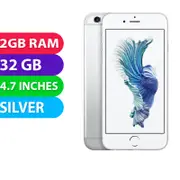 Apple iPhone 6S (32GB, Silver) - Refurbished (Excellent)