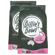Billie's Bowl Puppy with Real Aussie Chicken Dry Dog Food 10kg x 2