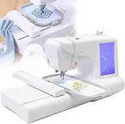 Sewing & Quilting Machine,Computerized Self Threading Sewing Machine,132 Built-in Stitches,Extension Table,7" LCD Touch Screen Automatic Embroidery Machine