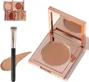Colored Clay Undereye Corrector, Colored Clay Cc Undereye Corrector, Undereye Color Corrector, Under Eye Hydrating Concealer For Women, Cc Cream Foundation Under Eye Hydrating Concealer (C)