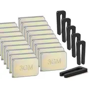 24-Pack Ceiling Fan Balancing Kit for Ceiling Fan Weight Balancing, 6 Sets Fan Balancing Clips and 3