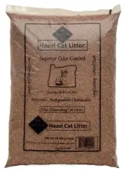 Hazelnut Shell Cat Litter | Hazel Cat Litter - 10 lbs (Hazelnut Shells)