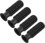 BRIGHTFUFU 4pcs Football Table Grip: Foosball End Cap - Table Rod Safety Nonslip Plastic End Caps Parts Replacement for Tabletop Kids Game Player 6mm Diameter