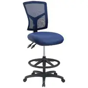 Matrix Mesh Ergonomic Drafting Chair Dark Navy