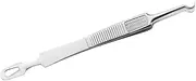 3Pcs Kit Curved Pimple Tweezers for Extraction Professional Skin Care Tool