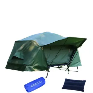 帳篷 露營帳篷 帳篷戶外野營防雨加厚露營雙層防寒釣魚專用離地帳篷防暴雨雙人