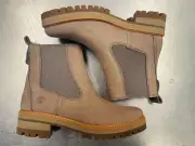 TIMBERLAND WOMEN'S COURMAYEUR VALLEY CHELSEA BOOT TAUPE NUBUCK A1RRK ALL SIZES