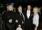 Tony Curtis his wife Jill Vandenberg Curtis Roger Moore his wife C- Old Photo