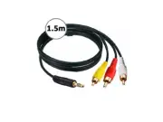 Sansai 3.5mm Plug to 3RCA Plug 1.5M CK9103