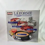 Original KAISER Springform Backform Baking 10" Pan w/Cover & Handle