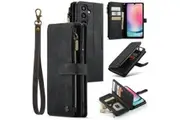 Samsung Galaxy A24 4G CaseMe C30 Multifunction Wallet, Zip Pocket, Muiltple Card Slots