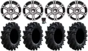 ITP SS212 14" Wheels Machined 30" Intimidator Tires Sportsman RZR Ranger