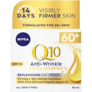 NIVEA Q10 Day Cream 50ml - Face Cream - Anti-Ageing and Anti-wrinkle - SPF 15