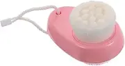 TOGEVAL Manual Face Brush Dual Sided Silicone Facial Cleansing Brush Deep Cleansing Skin Care Tool