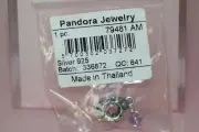 PANDORA AMETHYST GRAPE BUNCH DANGLE CHARM RETIRED HTF! NEW BARCODED BAG! 79481AM