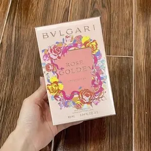 Bvlgari 寶格麗 玫瑰金漾 女士香水 EDP 限量版 90ml 寶格麗香水 持久香水 香水禮盒