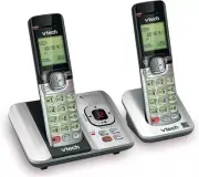 VTech DECT 6.0 Cordless Phone Answering System w/Caller ID Waiting 2 Handset NEW