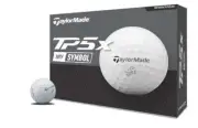 TaylorMade Golf 2024 Symbol TP5X DICE GOLFBALLS ONE Dozen