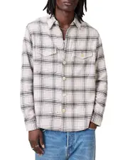 Allsaints Hamura Garment Washed Relaxed Fit Button Down Shirt