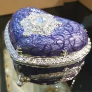 TIN ALLOY PURPLE HEART MUSIC BOX : BOHEMIAN RHAPSODY