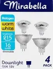 4 x 12V 16W MR11 GU4 Halogen Light Lamp Globes Bulbs Dimmable Warm White