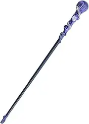 Witch Wand Crystal |Amethyst Cr -ystal Magic | Costume Accessory, Magic Staff Cosplay, Cosplay | Wizard Wand Party Favors, Fine Handcrafted Props for Women Men