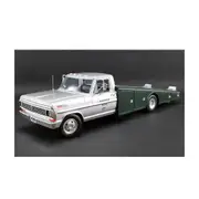 DDA Licensed 1:18 Scale Ford F-350 Ramp Truck 1970 Diecast Model Car