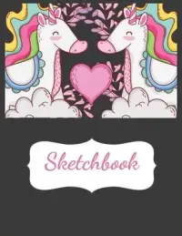 在飛比找博客來優惠-My Cute Unicorn Sketch Book: U