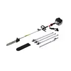 Petrol Pole Chainsaw Hedge Trimmer Pruner Chain Saw Brush Cutter 2In1