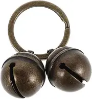 BESPORTBLE 1 Set Multi Function Decorative Pet Collar Bells Wear Resistant Metal Cat Dog Bells for Pet Safety Lightweight Portable Accessories for Indoor Outdoor Use