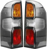 Pair Smoke Black LED Rear Lamp Tail Lights Suitable for Nissan Patrol GU Y61 2004-2013