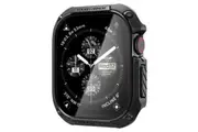 SPIGEN Apple Watch Series 10 46mm Screen Protector Case, Genuine Tough Armor Heavy Duty Hard Cover for Apple - Black