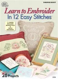 在飛比找三民網路書店優惠-Learn to Embroider in 12 Easy 