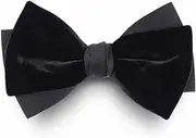 [SLEDEZ] Men's Bow Tie Men's Velvet Bow Tie Suit Shirt Bow Tie