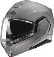 HJC i100 Solid Helmet, grey, Size M for Men