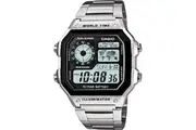 Casio Watch Gents AE-1200WHD-1AVD AE-1200WHD-1A AE1200 AE1200WHD AE-1200WHD Sports Swimming, World Time, 5-Alarms, Stopwatch, Timer