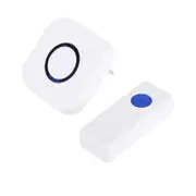 Wireless Caregiver Pager Long Distance Strong Signal 38 Songs 4 Gear Volume Nurse Alert System SOS Call Button 100?240V EU Plug