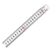 Stainless Steel Straight Ruler with Double Scale Metal Scale Measuring