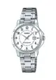 Casio Women's Analog Watch LTP-V004D-7B Silver Stainless Steel Strap Watch