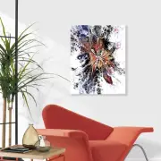 ABSTRAKT ART 16" x 20" CANVAS ORIGINAL HAND-PAINTED ARTWORK