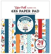 Echo Park Paper BIRTHDAY BOY 6x6 Scrapbook Paper Cardstock Pad