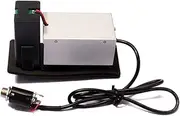 Kisangel 4 Folk Guitarra Pickup Band Eq Preamp Amplifier System Black Easy Assembly with Pre Setup Under Saddle Design for Acoustic Guitars Includes Connecting Wire