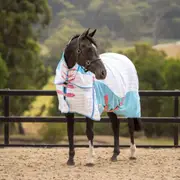 Caribu Alta Hybrid Combo Horse Rug Pacific Rose - 5.6FT / Pacific Rose Check