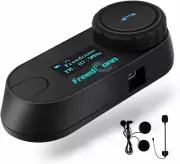 TCOM-SC Bluetooth Helmet Intercom Motorcycle 3 Rider Headset Interphone FM 800M