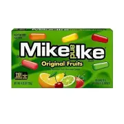 MIKE AND IKE Original Fruits Theater Box - Chewy Fruit Flavored Candies, 4.25...