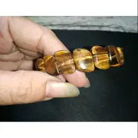 在飛比找蝦皮購物優惠-黃金虎眼 手排 14mm 一條100元