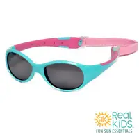 在飛比找樂天市場購物網優惠-美國RKS 探險家兒童太陽眼鏡0-2歲(粉紅水綠)